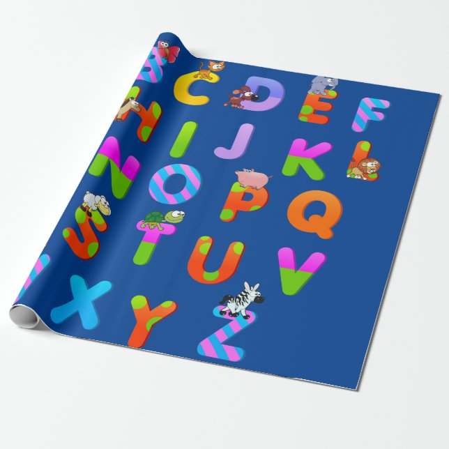 PAPEL DE REGALO ABC (Desenrollado)