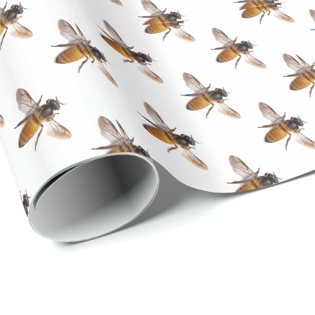 Papel De Regalo Abeja de miel (Esquina del rollo)
