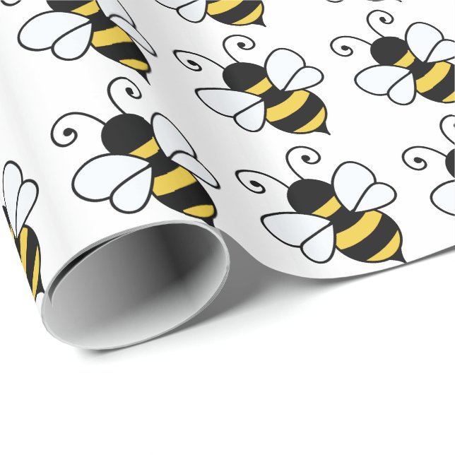 Papel De Regalo Abeja pura (Esquina del rollo)