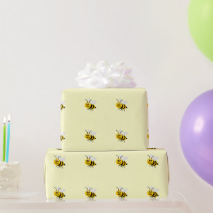 Papel De Regalo Abejas