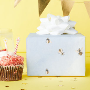 Papel de Regalo Abejas en el Cielo