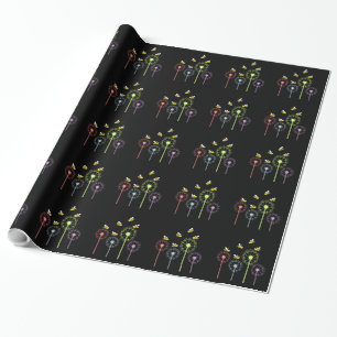 Papel De Regalo Abejas y diente de león
