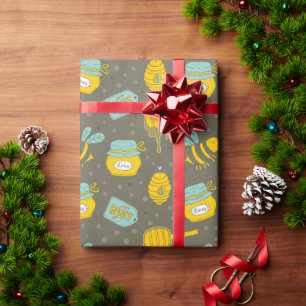 Papel De Regalo Abejas y jabalí sin mar