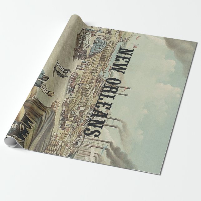 Papel De Regalo ABH New Orleans (Desenrollado)