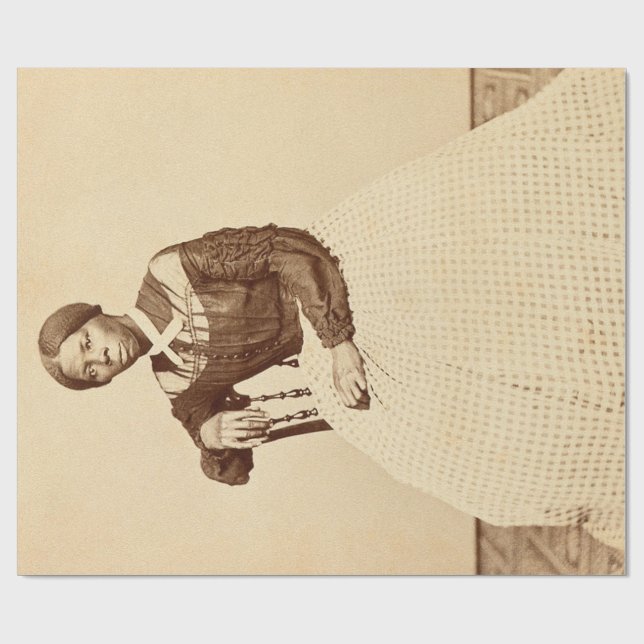 Papel De Regalo Abolicionista de los ferrocarriles subterráneos Ha (Superficie plana)