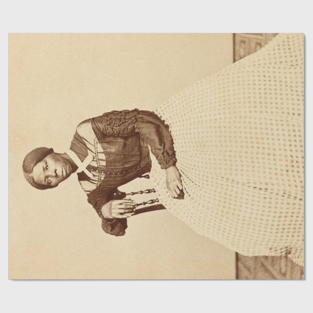 Papel De Regalo Abolicionista de los ferrocarriles subterráneos Ha (Superficie plana)