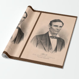 Papel De Regalo Abraham Lincoln Eligió al Presidente 1860