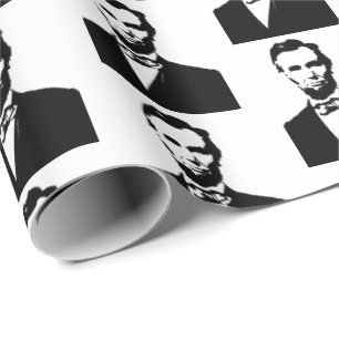 Papel De Regalo Abraham Lincoln President Estados Unidos