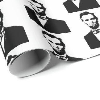 Papel De Regalo Abraham Lincoln President Estados Unidos