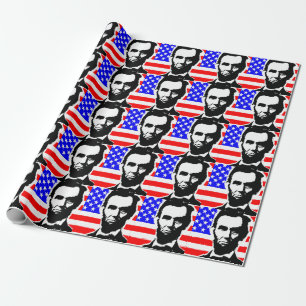 PAPEL DE REGALO ABRAHAM LINCOLN-UNION