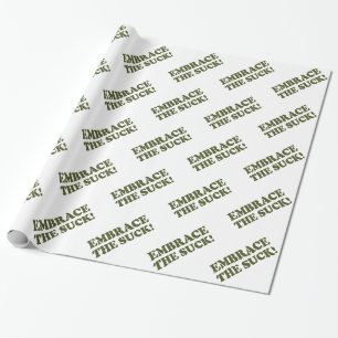 PAPEL DE REGALO ¡ABRAZCA EL SUCK!