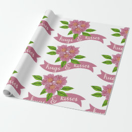 Papel de regalo Abrazos y Besos
