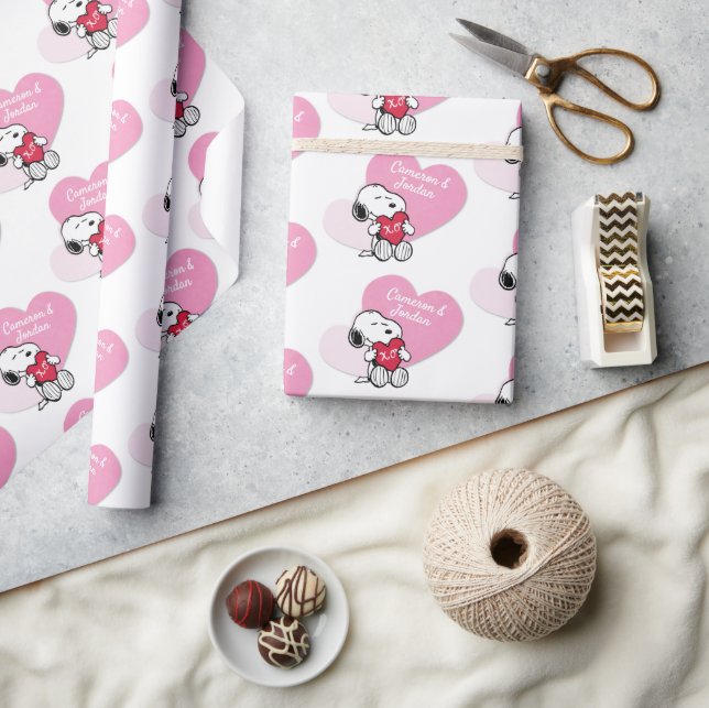 Papel De Regalo Abrazos y besos sonoros (Artesanía)