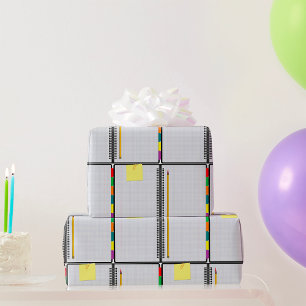 Papel De Regalo Abrir bloc de notas y lápiz