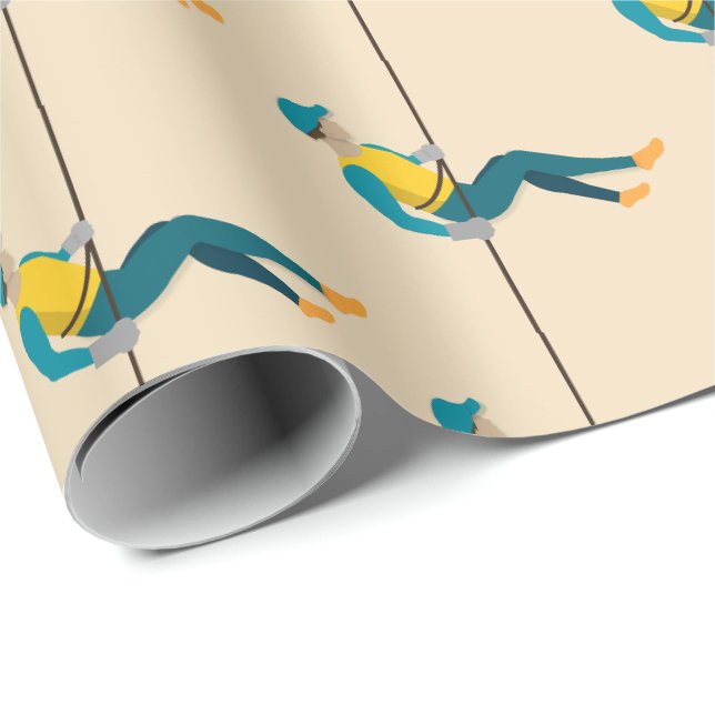 Papel De Regalo Abseiling (Esquina del rollo)