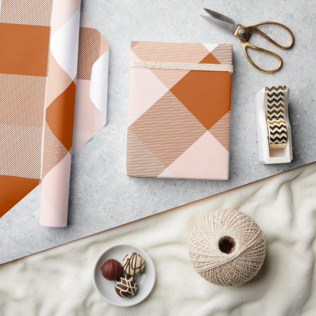 Papel De Regalo Abstracción geométrica cuadrada 16 (Artesanía)