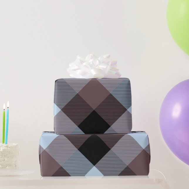 Papel De Regalo Abstracción geométrica cuadrada 8 (Regalos de fiesta)