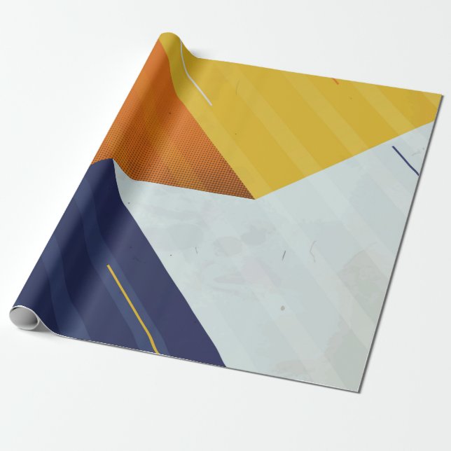 Papel De Regalo  Abstract Background. Grunge texture. Triangle geo (Desenrollado)