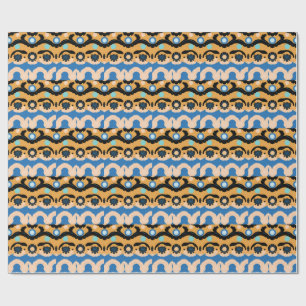 Papel De Regalo Abstract Dream Wave – Vibrant Surreal Flow