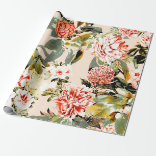 Papel De Regalo Abstract garden pattern