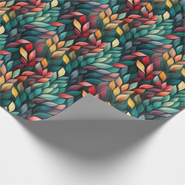 Papel De Regalo Abstract Navidades deja (Esquina)