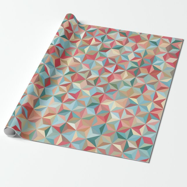 Papel De Regalo Abstract seamless background consisting of pastel  (Desenrollado)