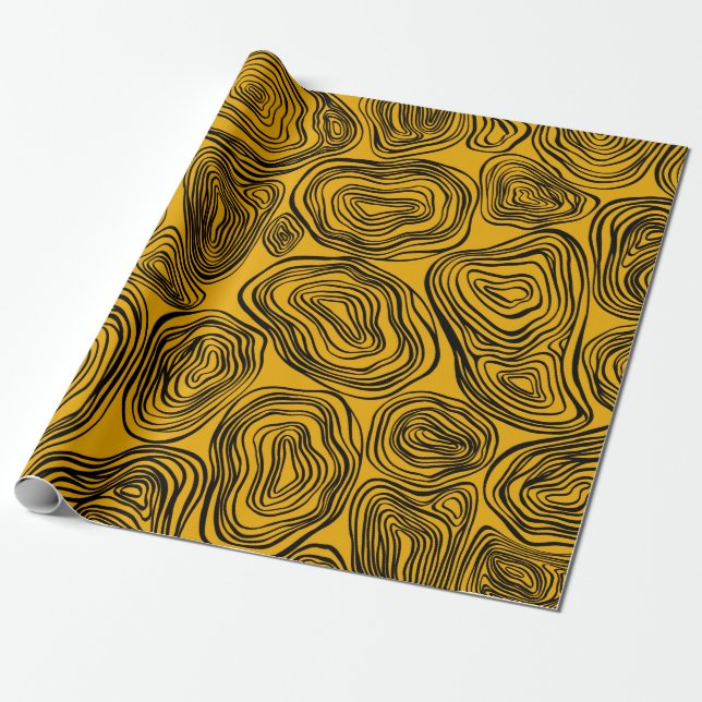 Papel De Regalo Abstract seamless pattern. graphic illustration. O (Desenrollado)