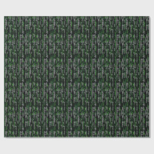 Papel De Regalo Abstract Tunnel Perspective with Two Figures
