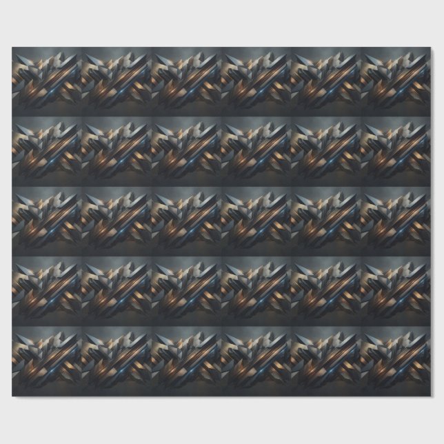 Papel De Regalo Abstracto  (Superficie plana)