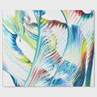 Papel de regalo abstracto colorido Wanderer 1