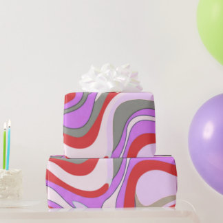 Papel de regalo abstracto pastel