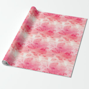 Papel De Regalo Abstracto rosa y blanco