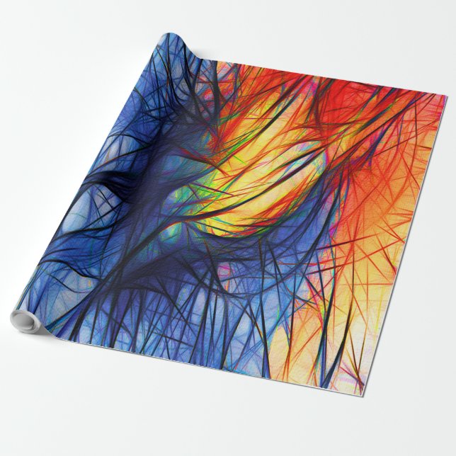 Papel De Regalo Abstraktfeeling (Desenrollado)