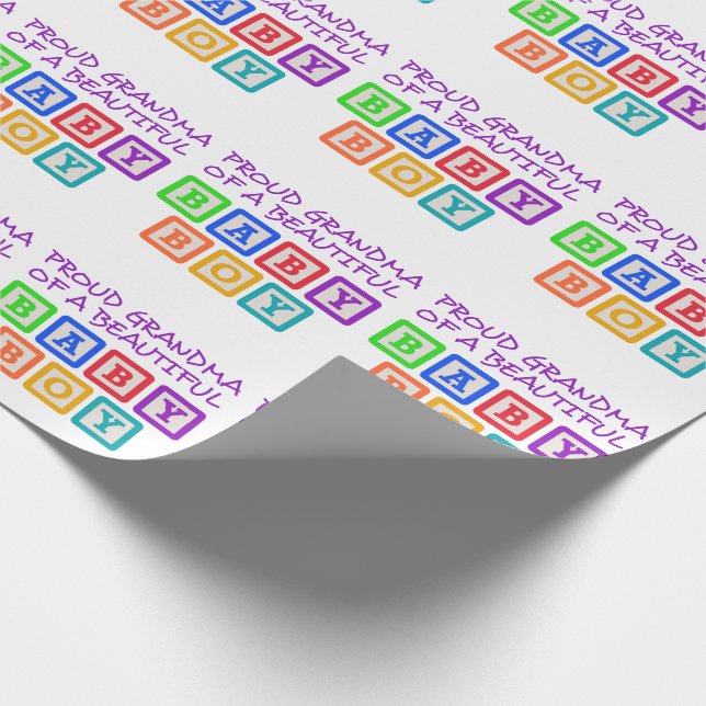 Papel De Regalo Abuela orgullosa (Esquina)