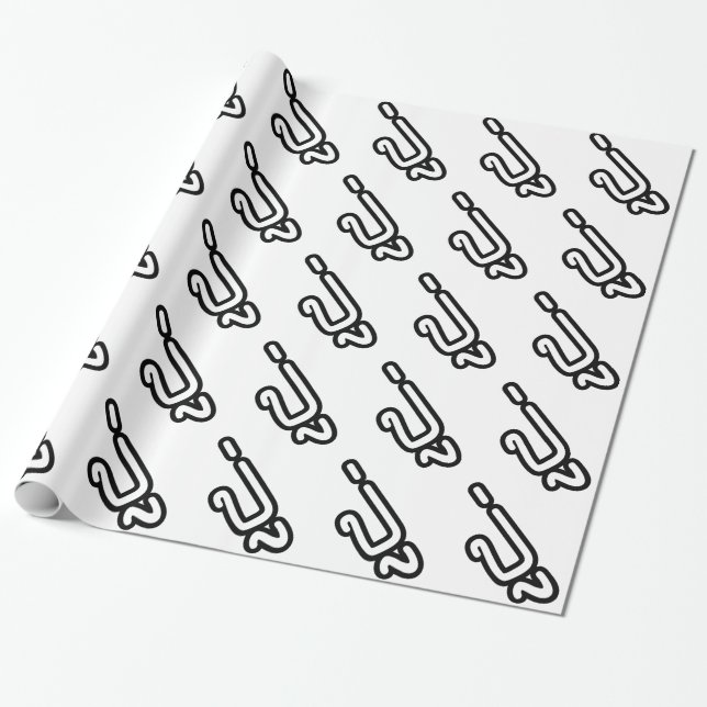 Papel De Regalo Abuelo tailandés (paternal) - ปู่ / Pu (Desenrollado)