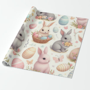 Papel De Regalo Abundantes de Pascua
