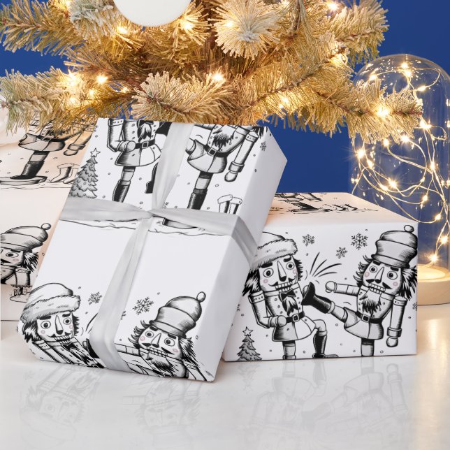 Papel De Regalo Aburridas y graciosas payasadas Navidades decore (Vacaciones)