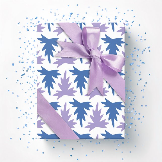 Papel De Regalo Acanthus Row in Blue and Purple (Subido por el creador)