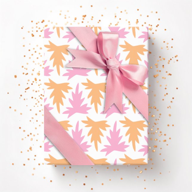 Papel De Regalo Acanthus Row in Pink and Orange (Subido por el creador)