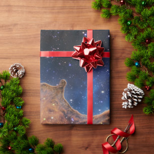 Papel De Regalo Acantilados Cósmicos Nebulosa Carina Espacio Teles