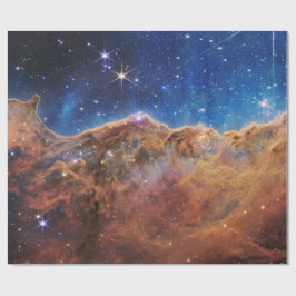 Papel De Regalo Acantilados cósmicos Telescopio web Carina Nebula 