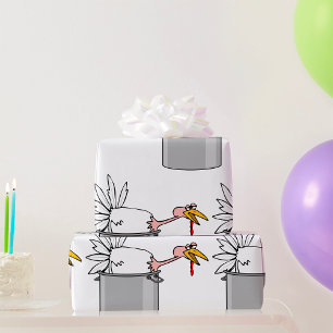 Papel De Regalo Acción de Gracias cansó a Turquía en el humor de l