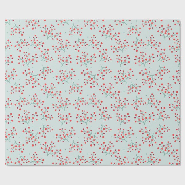 Papel De Regalo Acebo (Costura)