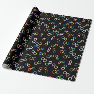 Papel De Regalo Aceptación de la neurodiversidad del orgullo autis