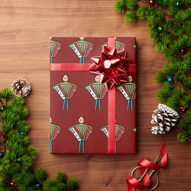 Papel De Regalo Acordeón (Regalo de vacaciones)