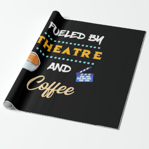 Papel De Regalo Actor Alimentado Por El Café Teatral