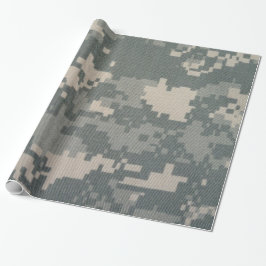 Papel De Regalo ACU del ejército