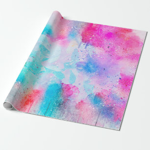 Papel De Regalo acuarela abstracta de arte de fondo