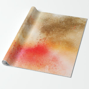 Papel De Regalo acuarela abstracta de arte de fondo