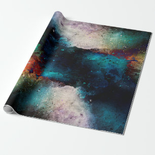 Papel De Regalo acuarela abstracta de arte de fondo